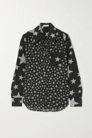 Bella Freud Little Prince Printed Silk Crepe De Chine Shirt at Bella Freud