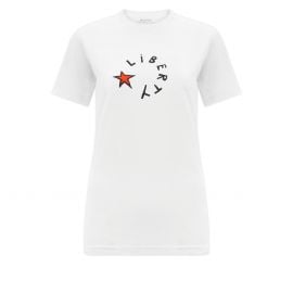 Bella Freud liberty star tee at Bella Freud