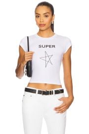Bella Venice The Star Tee In White at Revolve