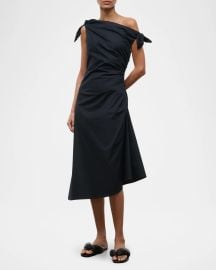 Bellaria Asymmetric Midi Dress at Neiman Marcus