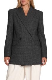 Belle & Bloom Big Brother Talk Double Breasted Wool Blend Blazer at Nordstrom