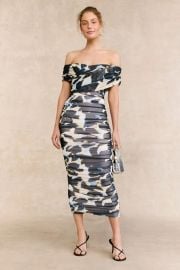 Belmont Ruched Dress by AFRM Rent the Runway at Rent the Runway