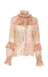 Beloved Metallic Jacquard Top by Anna Sui at Moda Operandi