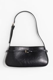 Belt-detail Shoulder Bag - Black - Ladies HampM US at H&M