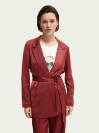 Belted Blazer at Scotch & Soda