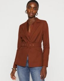 Belted Blazer White House Black Market at White House Black Market