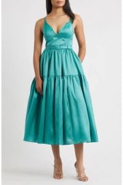 Belted Bustier Tiered Dress at Nordstrom Rack