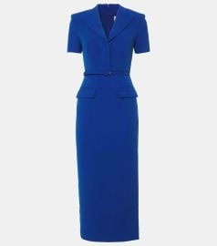 Belted Cady Midi Dress at Mytheresa