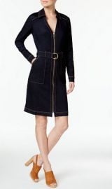 Belted Denim Dress at Macys