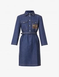 Belted Denim Dress by Gucci at Selfridges