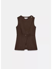 Belted Gilet at Zara