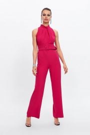 Belted Jumpsuit at Zara