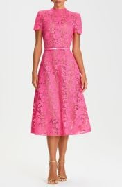 Belted Lace Cocktail Dress at Nordstrom