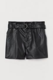 Belted Shorts at H&M