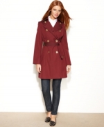 Belted Trench Coat by Michael Kors at Macys