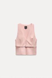 Belted Vest Top at Zara