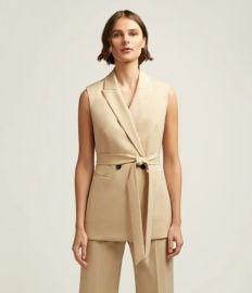 Belted Vest by Argent at Argent