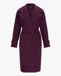 Belted Wrap Coat by Express at Express