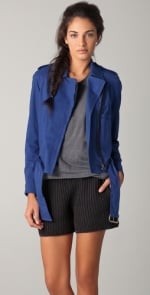 Belted biker pea coat from Phillip Lim at Shopbop at Shopbop