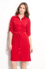 Belted shirtdress by Tahari at Nordstrom