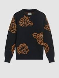 Ben Sherman Winter Floral Jacquard Crew at Ben Sherman