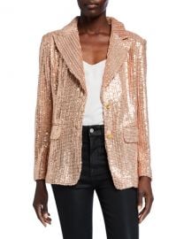 Berek Sequin Two-Button Blazer at Neiman Marcus