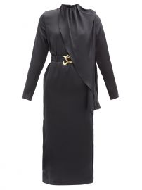 Berna Belted Silk Midi Dress by Dodo Bar Or at Matches