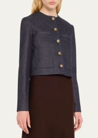 Bernadette Slim Denim Jacket at Bergdorf Goodman