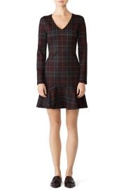 Berry Plaid Flare Dress by Slate amp Willow for 50 Rent the Runway at Rent the Runway