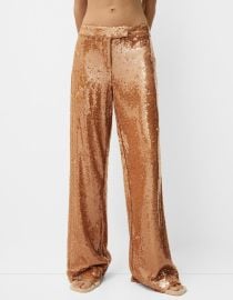 Bershka Sequined pants at Bershka