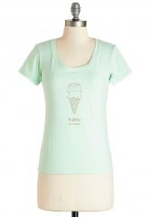 Best French Forever Tee in Glace at ModCloth