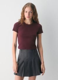 BestHug Little Ribbed T Shirt at Aritzia