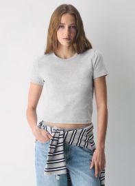 Besthug Ribbed Tshirt at Aritzia