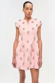 Bethanie Twill Embellished Mini Dress SIMKHAI at Simkhai