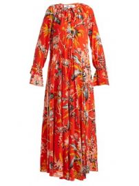 Bethany floral-print silk dress at Matches