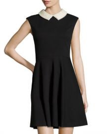 Betsey Johnson Beaded Collar Dress at Last Call