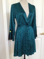 Betsey Johnson Leopard Print Robe at eBay