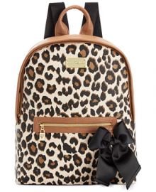 Betsey Johnson Macys Exclusive Leopard Backpack at Macys