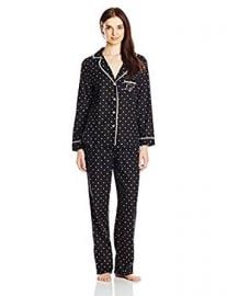 Betsey Johnson Women s Packaged Flannel Pajama Set at Amazon