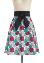 Betseys rose print skirt at Modcloth