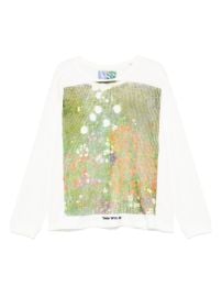 Better With Age Printed Sweatshirt White at Farfetch