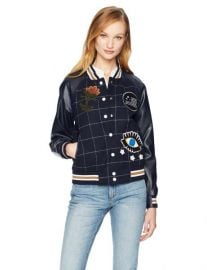 Bettie Varsity Jacket by William Rast at Amazon