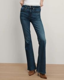Beverly High Rise Skinny Flare Jeans at Veronica Beard