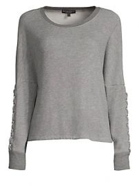 Beyond Yoga - Lasso Tie Sweatshirt at Saks Fifth Avenue