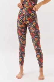 Beyond Yoga Caught In The Midi Printed High Wasted Legging at Urban Outfitters