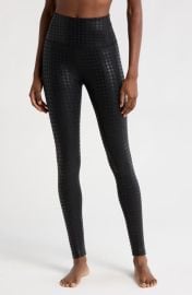 Beyond Yoga Houndstooth High Waist Midi Leggings at Nordstrom