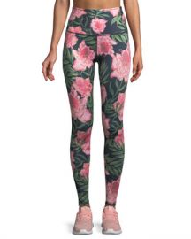 Beyond Yoga Lux Floral High-Rise Full-Length Leggings at Neiman Marcus