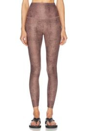 Beyond Yoga Softmark High Waisted Midi Legging in Neutral Snakeskin FWRD at FWRD
