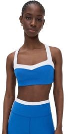 Beyond Yoga Spacedye Trophy Bra Court Blue Heather/Cloud XL at Shopbop