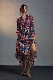 Bhanuni by Jyoti Patterned Maxi Dress at Anthropologie